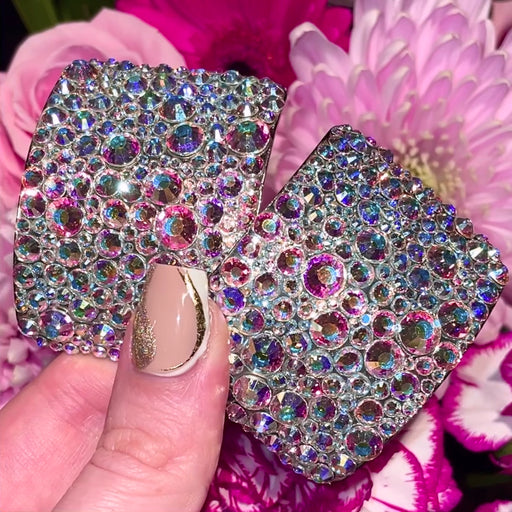 ‘Universe’ AB Crystal Chaos Heavy Buckles (Made Using Luxury Crystals) - Crystal Chaos