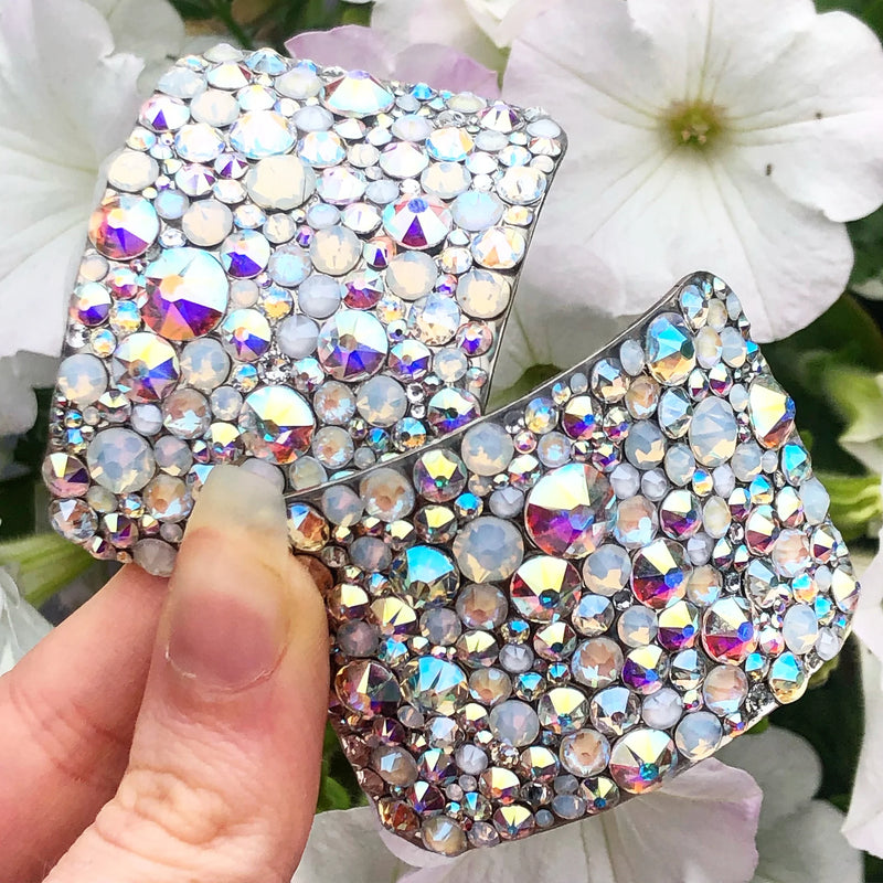'Universe' Multicolour Crystal Chaos Heavy Buckles (Made Using Luxury Crystals) - Crystal Chaos