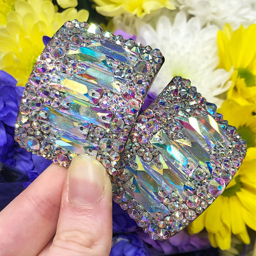 'Infinity' AB Crystal Chaos Heavy Buckles (Made Using High Quality Rhinestones) - Crystal Chaos