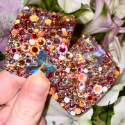 'Flutter' Multicolour Crystal Chaos Heavy Buckles (Made Using Luxury Crystals) - Crystal Chaos