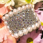 ‘Perfect Pearl’ DISPLAY AB Crystal Chaos Heavy Buckles (Made Using Swarovski) - Crystal Chaos