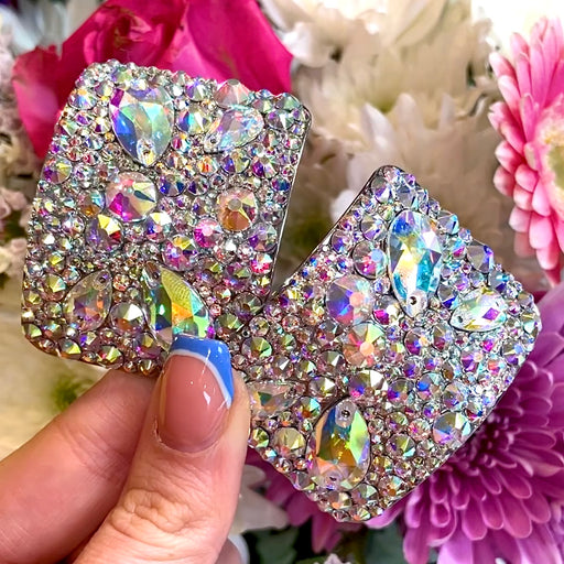 ‘Dewdrop’ AB Crystal Chaos Buckles (Made Using High Quality Rhinestones) - Crystal Chaos