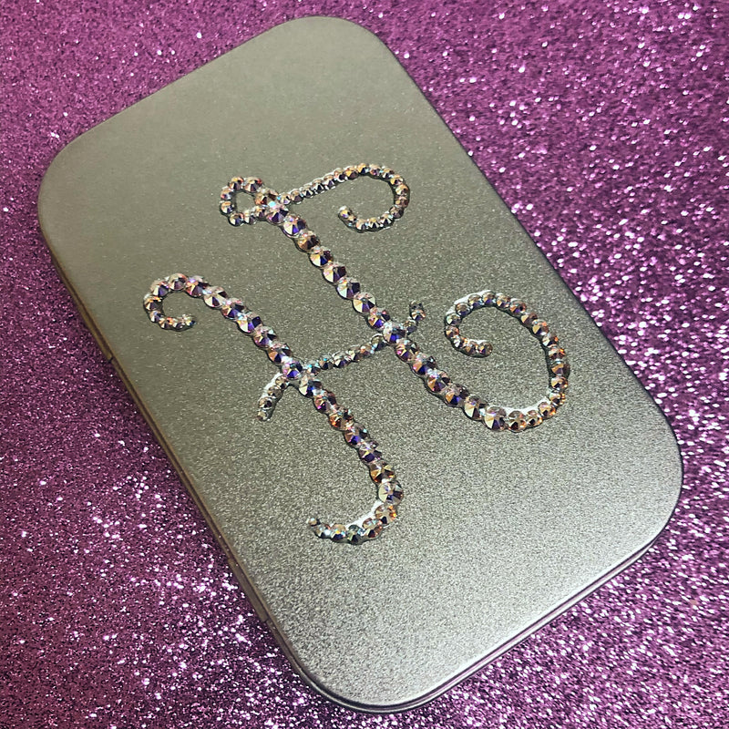 Initial Buckles Case (Made Using High Quality Rhinestone) - Crystal Chaos