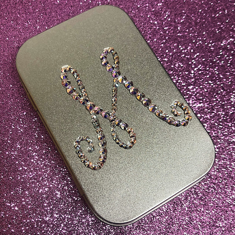 Initial Buckles Case (Made Using High Quality Rhinestone) - Crystal Chaos