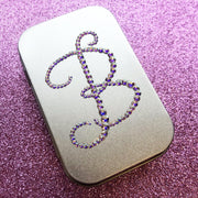 Initial Buckles Case (Made Using High Quality Rhinestone) - Crystal Chaos