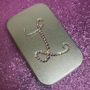 Initial Buckles Case (Made Using High Quality Rhinestone) - Crystal Chaos