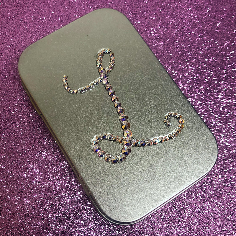 Initial Buckles Case (Made Using High Quality Rhinestone) - Crystal Chaos