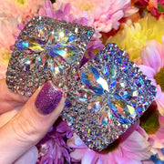 ‘Galactica’ AB Crystal Chaos Heavy Buckles (Made Using Luxury Crystals) - Crystal Chaos
