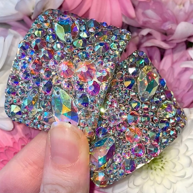 ‘Dewdrop’ AB Crystal Chaos Buckles (Made Using High Quality Rhinestones) - Crystal Chaos