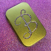 Initial Buckles Case (Made Using High Quality Rhinestone) - Crystal Chaos