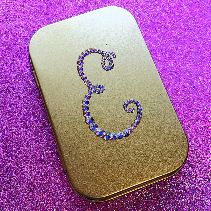 Initial Buckles Case (Made Using High Quality Rhinestone) - Crystal Chaos