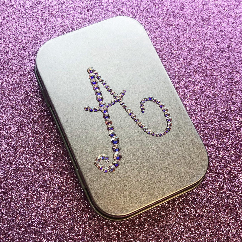 Initial Buckles Case (Made Using High Quality Rhinestone) - Crystal Chaos