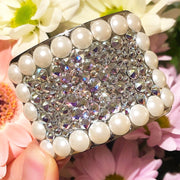 ‘Perfect Pearl’ DISPLAY AB Crystal Chaos Heavy Buckles (Made Using Swarovski) - Crystal Chaos