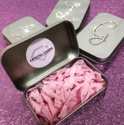 Initial Buckles Case (Made Using High Quality Rhinestone) - Crystal Chaos