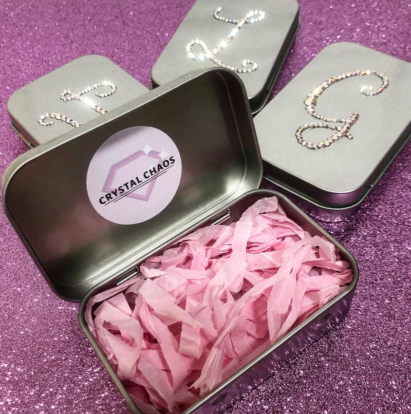 Initial Buckles Case (Made Using High Quality Rhinestone) - Crystal Chaos