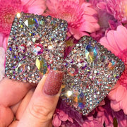 ‘Dewdrop’ AB Crystal Chaos Heavy Buckles (Made Using Luxury Crystals) - Crystal Chaos