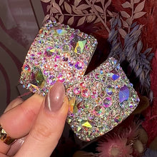 Load and play video in Gallery viewer, (READY TO SHIP) Cosmos’ AB Crystal Chaos Buckles (Made Using High Quality Rhinestones)

