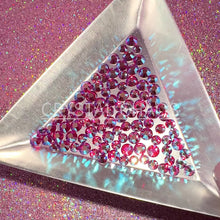 Load and play video in Gallery viewer, Fuchsia AB, Non-Hotfix PRECIOSA Crystals Mixed Size Pack SS12/SS16 100pc
