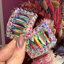 Load and play video in Gallery viewer, ‘Victory' AB Crystal Chaos Heavy Buckles (Made Using High Quality Rhinestone)
