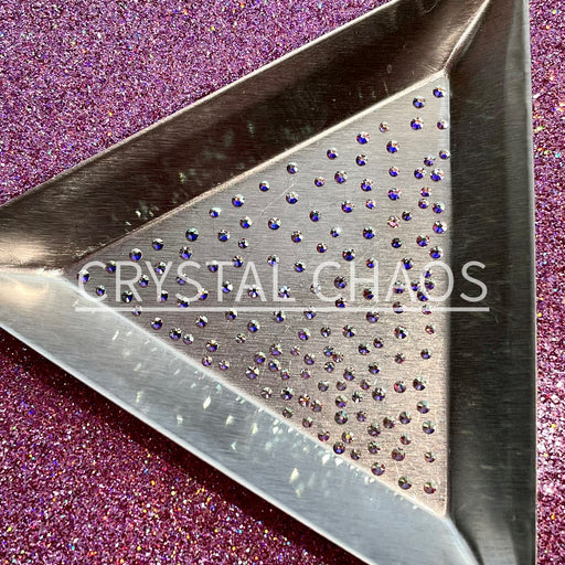 Crystal AB, Non-Hotfix, Non-Hotfix PRECIOSA Crystals Mixed Size Pack SS2/SS3/SS4 150pc - Crystal Chaos
