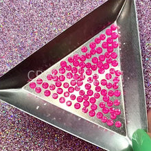 Load and play video in Gallery viewer, Neon Pink, Non-Hotfix PRECIOSA Crystals Mixed Size Pack SS10/SS12 100pc
