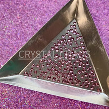 Load and play video in Gallery viewer, Light Rose, Non-Hotfix PRECIOSA Crystals Mixed Size Pack SS5/SS7/SS9 150pc
