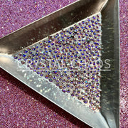 Crystal AB, Non-Hotfix, Non-Hotfix PRECIOSA Crystals Mixed Size Pack SS5/SS6/SS7 300pc - Crystal Chaos
