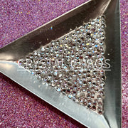 Clear Crystal, Non-Hotfix, Non-Hotfix PRECIOSA Crystals Mixed Size Pack SS8/SS9/SS10 300pc - Crystal Chaos