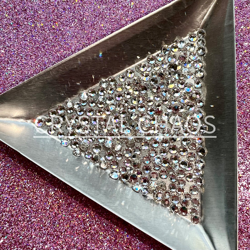 Clear Crystal, Non-Hotfix, Non-Hotfix PRECIOSA Crystals Mixed Size Pack SS8/SS9/SS10 300pc - Crystal Chaos