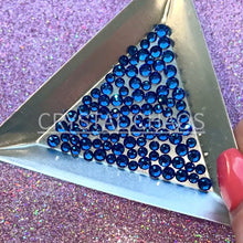 Load and play video in Gallery viewer, Capri Blue, Non-Hotfix PRECIOSA Crystals Mixed Size Pack SS12/SS16 100pc
