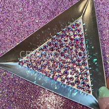 Load and play video in Gallery viewer, Violet AB, Non-Hotfix PRECIOSA Crystals Mixed Size Pack SS12/SS16 100pc
