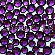 Amethyst, Non-Hotfix PRECIOSA Crystals Mixed Size Pack SS12/SS16 100pc - Crystal Chaos