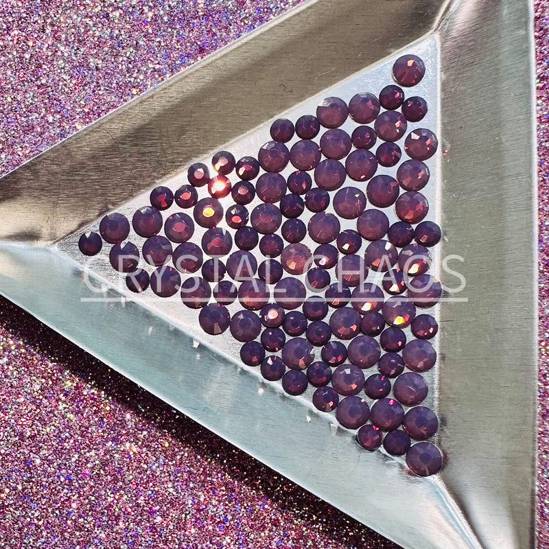 Amethyst Opal, Non-Hotfix PRECIOSA Crystals Mixed Size Pack SS12/SS16 100pc - Crystal Chaos