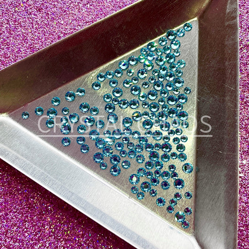 Aqua Bohemica, Non-Hotfix PRECIOSA Crystals Mixed Size Pack SS5/SS7/SS9 150pc - Crystal Chaos