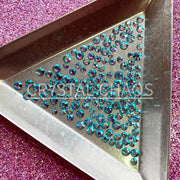 Aquamarine AB, Non-Hotfix PRECIOSA Crystals Mixed Size Pack SS6/SS8/SS10 150pc - Crystal Chaos