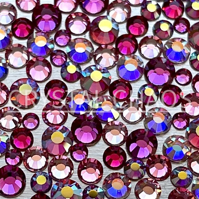 Bimbo, Non-Hotfix PRECIOSA Crystals Mixed Colour Pack 170pc - Crystal Chaos