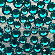 Blue Zircon, Non-Hotfix PRECIOSA Crystals Mixed Size Pack SS12/SS16 100pc - Crystal Chaos