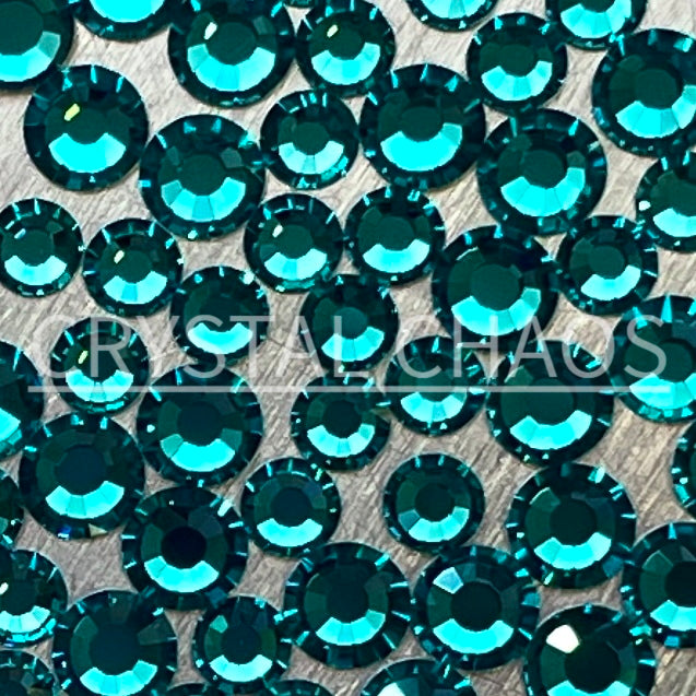 Blue Zircon, Non-Hotfix PRECIOSA Crystals Mixed Size Pack SS12/SS16 100pc - Crystal Chaos