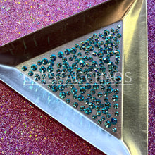Load image into Gallery viewer, Blue Zircon AB, Non-Hotfix PRECIOSA Crystals Mixed Size Pack SS5/SS7/SS10 150pc
