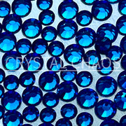 Capri Blue, Non-Hotfix PRECIOSA Crystals Mixed Size Pack SS12/SS16 100pc - Crystal Chaos