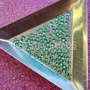 Caribbean Sea, Non-Hotfix PRECIOSA Crystals Mixed Size Pack SS6/SS8/SS10 150pc - Crystal Chaos
