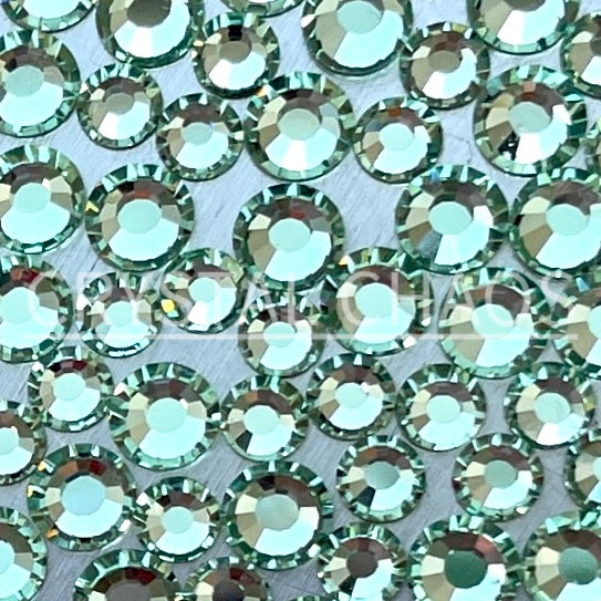 Chrysolite, Non-Hotfix PRECIOSA Crystals Mixed Size Pack SS12/SS16 100pc - Crystal Chaos