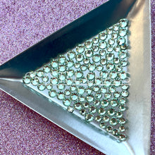 Load image into Gallery viewer, Chrysolite, Non-Hotfix PRECIOSA Crystals Mixed Size Pack SS12/SS16 100pc
