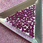 Fuchsia, Non-Hotfix PRECIOSA Crystals Mixed Size Pack SS12/SS16 100pc - Crystal Chaos