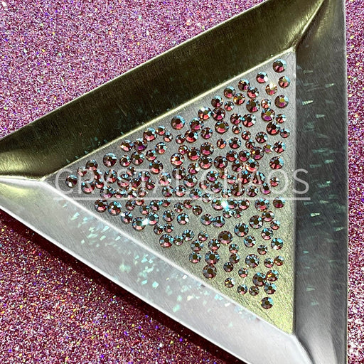 Light Colorado Topaz AB, Non-Hotfix PRECIOSA Crystals Mixed Size Pack SS5/SS7/SS9 150pc - Crystal Chaos
