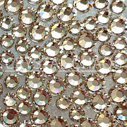 Light Gold Quartz, Non-Hotfix PRECIOSA Crystals Mixed Size Pack SS12/SS16 100pc - Crystal Chaos