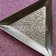 Light Gold Quartz, Non-Hotfix PRECIOSA Crystals Mixed Size Pack SS6/SS8/SS10 150pc - Crystal Chaos