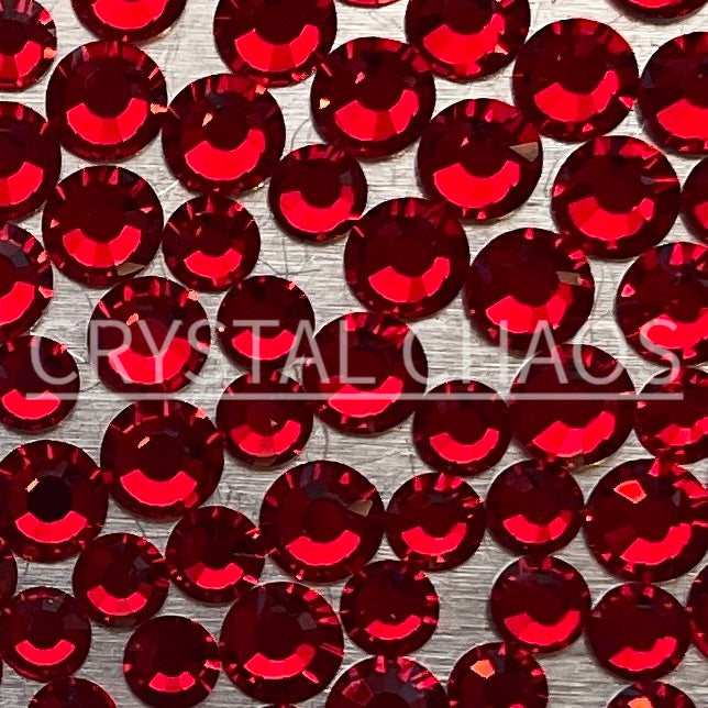 Light Siam, Non-Hotfix PRECIOSA Crystals Mixed Size Pack SS12/SS16 100pc - Crystal Chaos