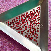 Light Siam, Non-Hotfix PRECIOSA Crystals Mixed Size Pack SS5/SS7/SS9 150pc - Crystal Chaos