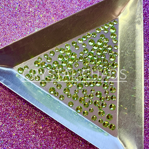 Limecicle, Non-Hotfix PRECIOSA Crystals Mixed Size Pack SS6/SS8/SS10 150pc - Crystal Chaos
